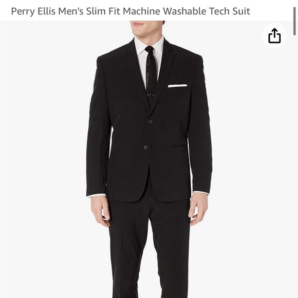 Perry Ellis Machine Washable Tech Suit - Picture 3 of 3